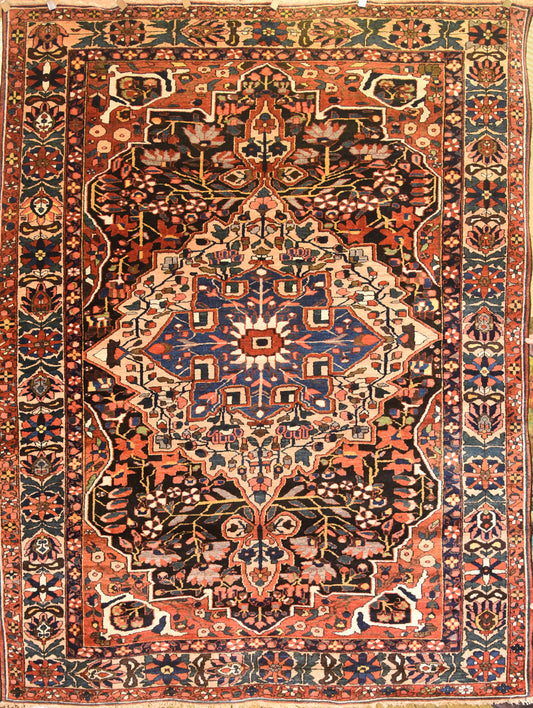 Semi-Antique Persian Bakhtiari Rug