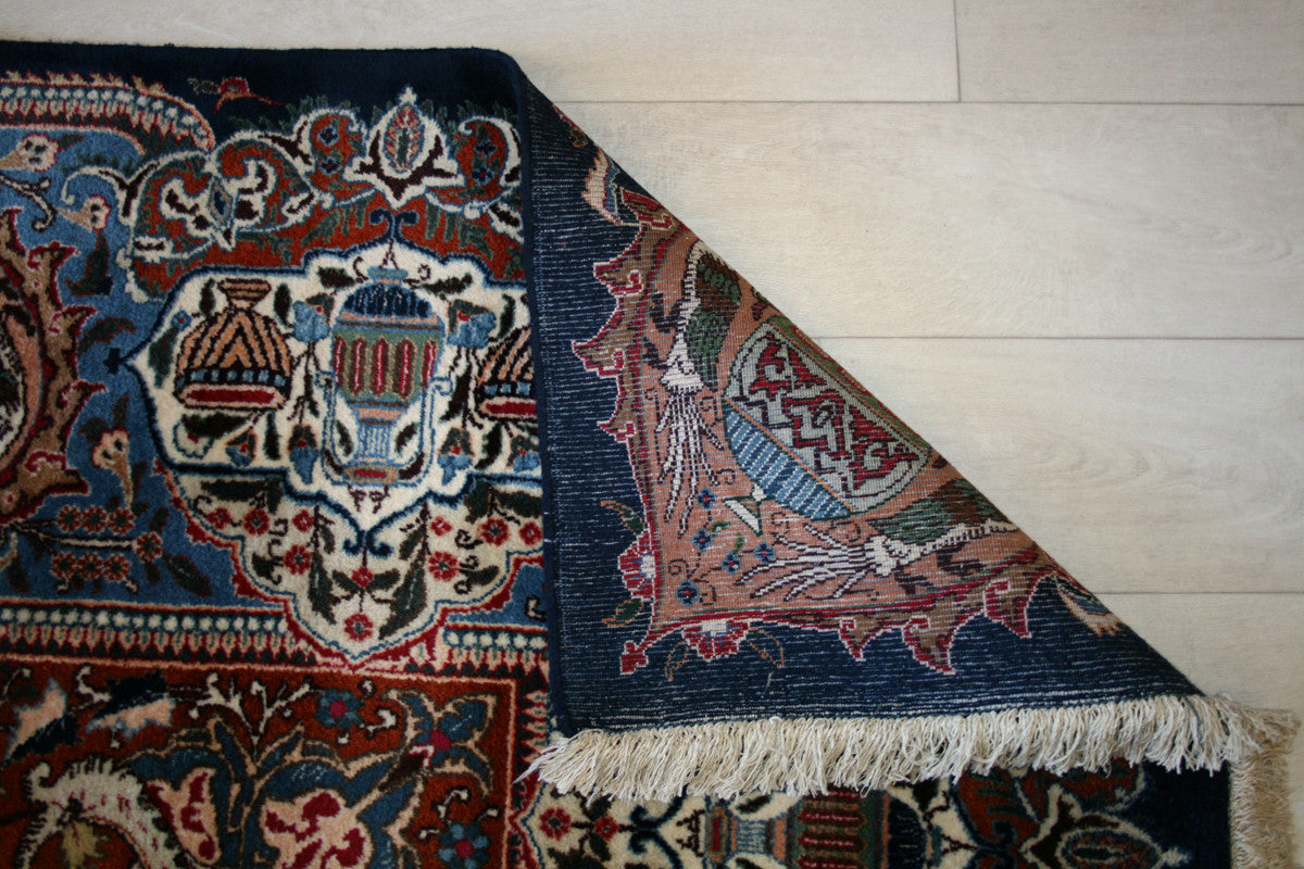Semi-Antique Persian Kashmar Rug