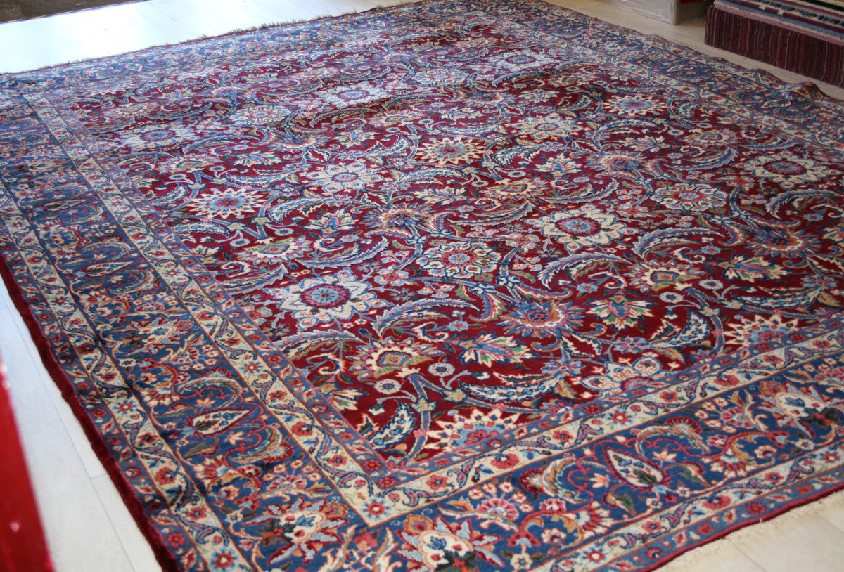 Semi-Antique Persian Kerman Rug
