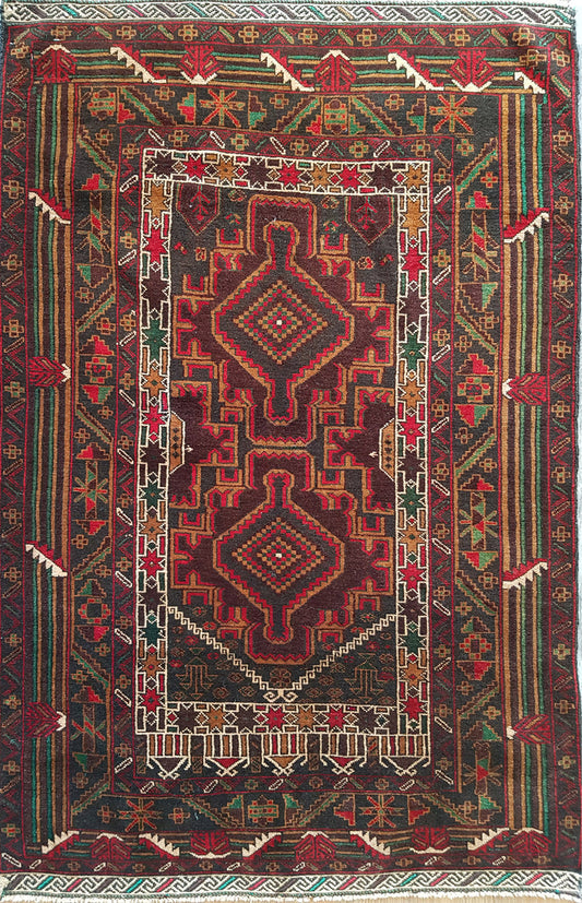Afghan Baluch Rug