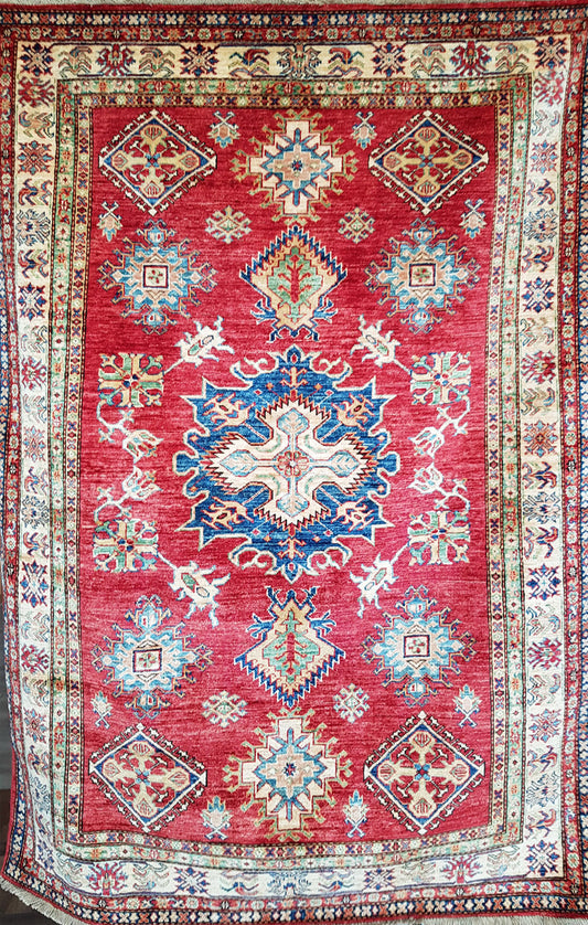 Afghan Super Kazak Rug