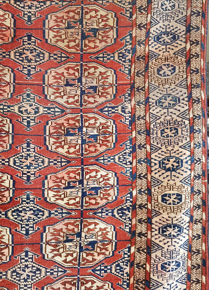 Antique Afghan Ersari Rug
