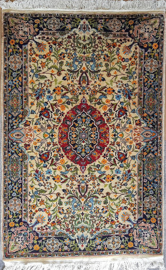 Semi-Antique Indian Kashmir Rug