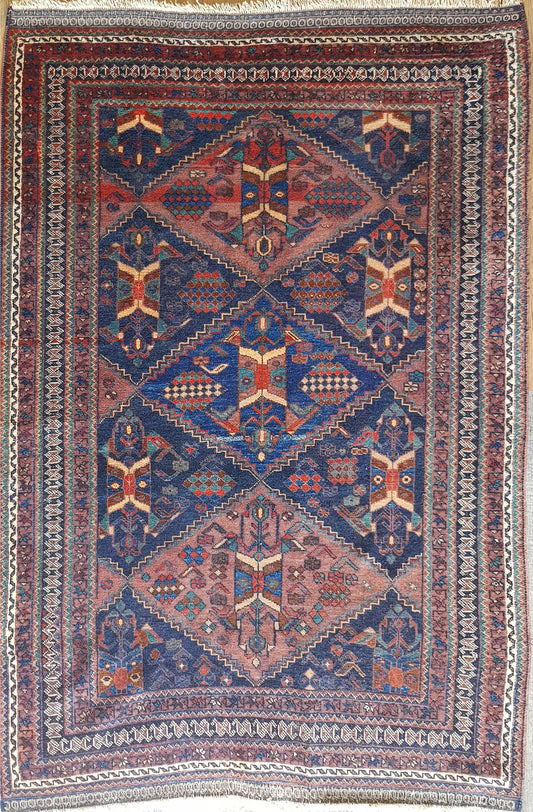 Antique Afghan Baluch Rug
