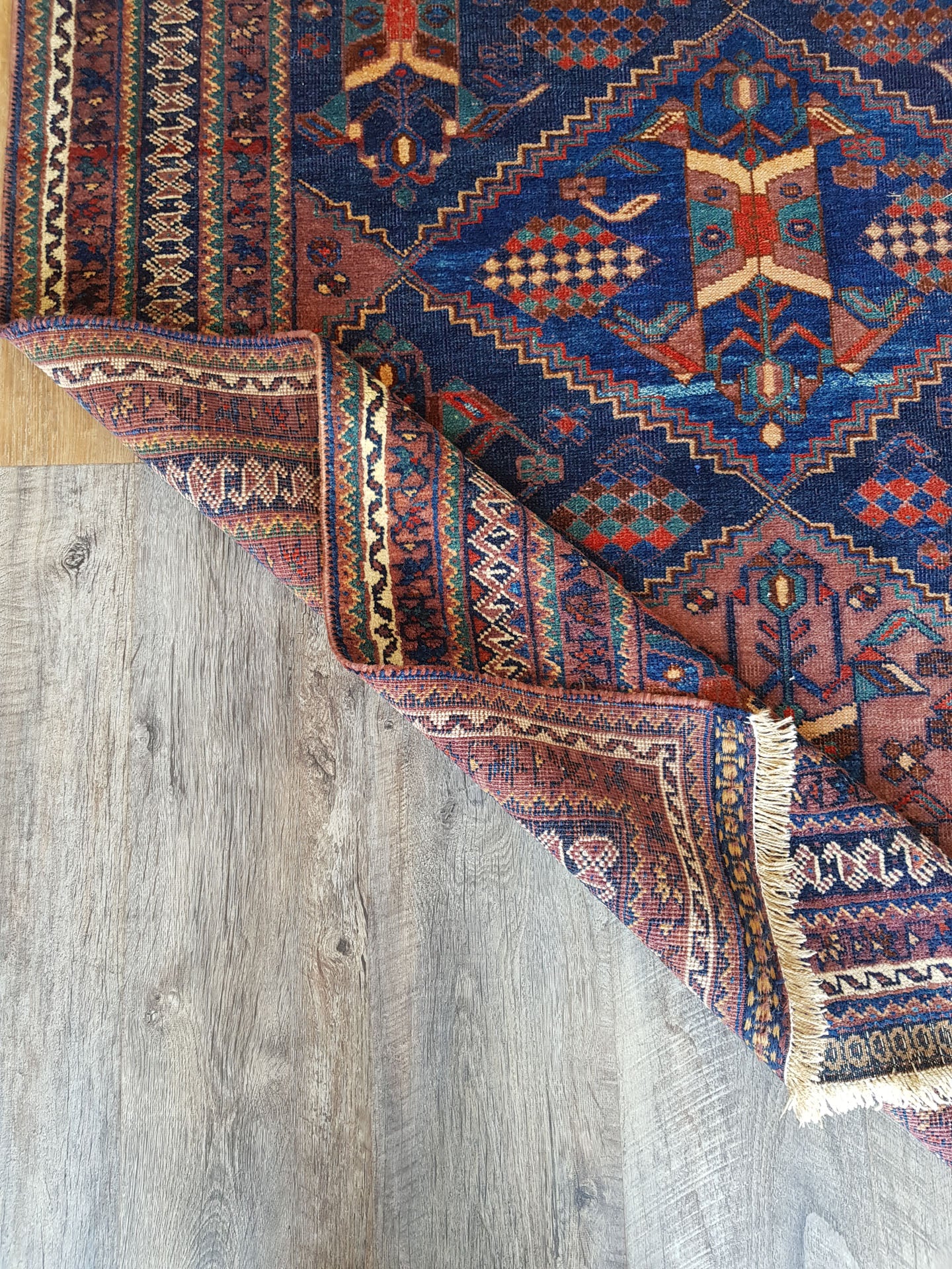 Antique Afghan Baluch Rug