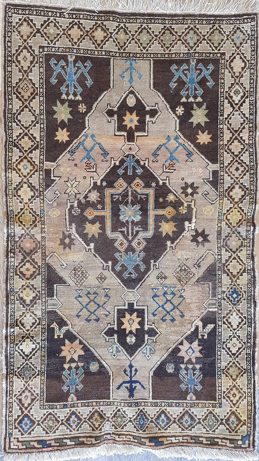 Antique Caucasian Rug