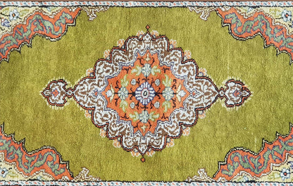 Turkish Kaysari Wool & Silk Rug