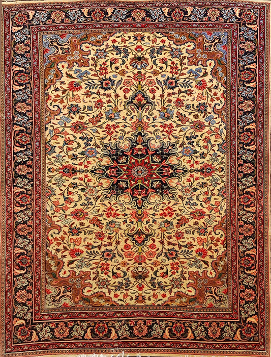 Semi-Antique Persian Bijar Rug