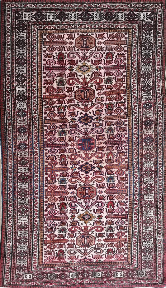 Semi-Antique Caucasian Azerbijan Rug