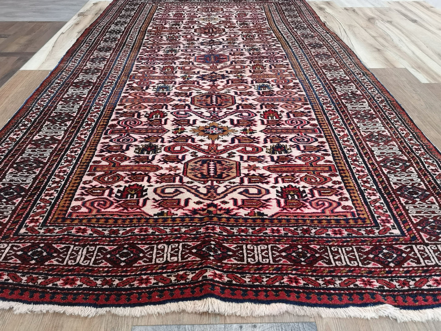 Semi-Antique Caucasian Azerbijan Rug