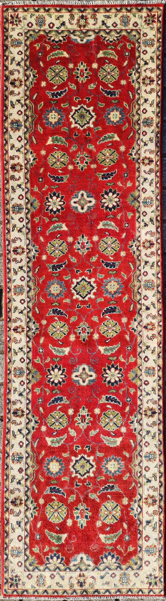 Afghan Kazak Runner Rug