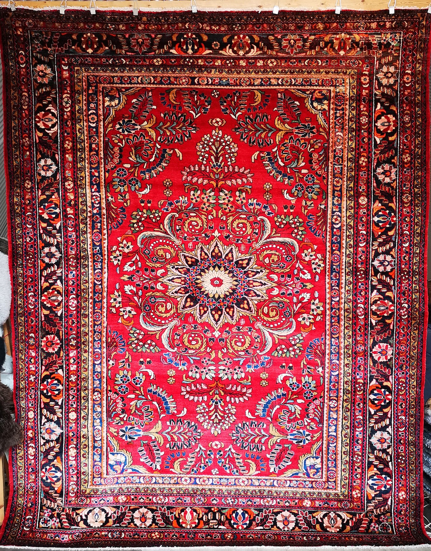 Semi-Antique Persian Lilian Rug