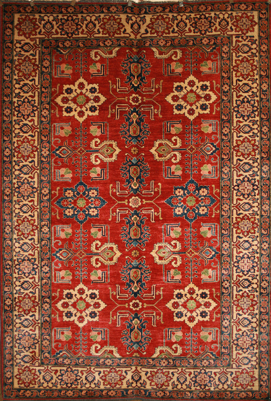 Afghan Super Kazak Rug