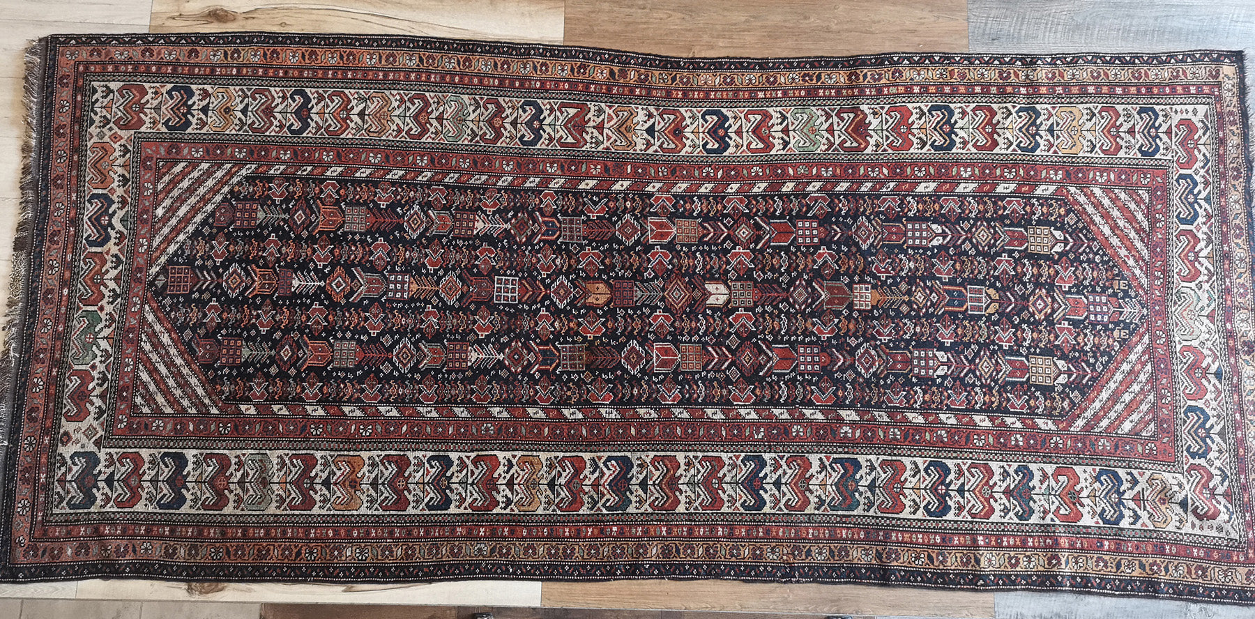 Antique Persian Shiraz Rug