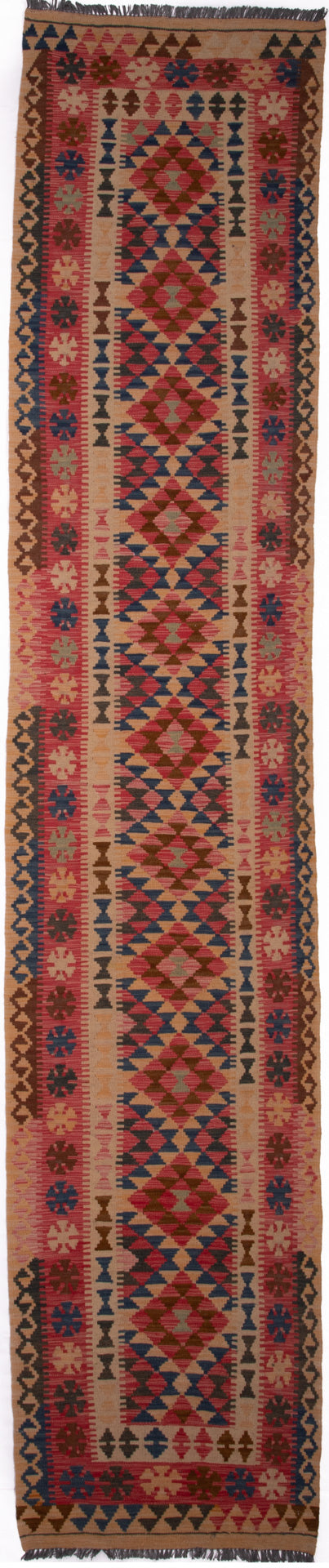 Afghan Kilim Runner Rug