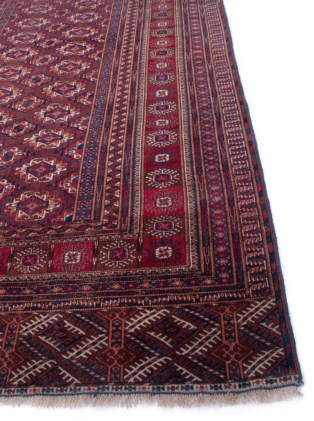 Antique Afghan Turkman Rug