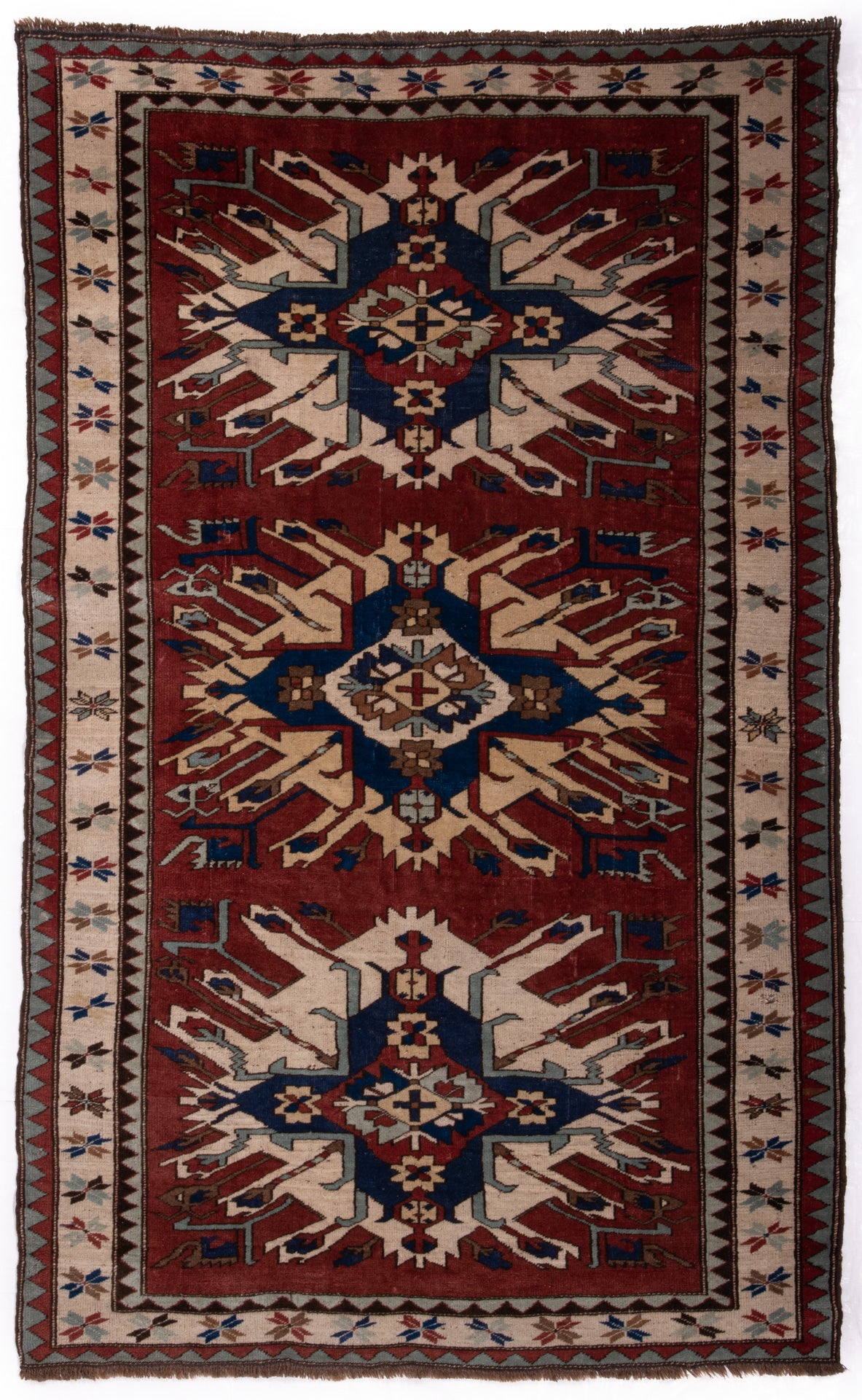 Semi-Antique Caucasian Rug