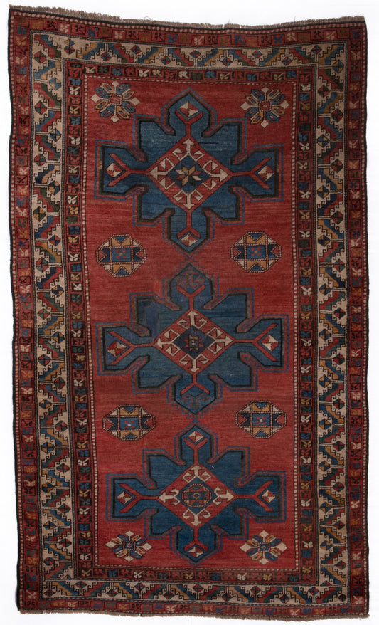 Antique Caucasian Rug