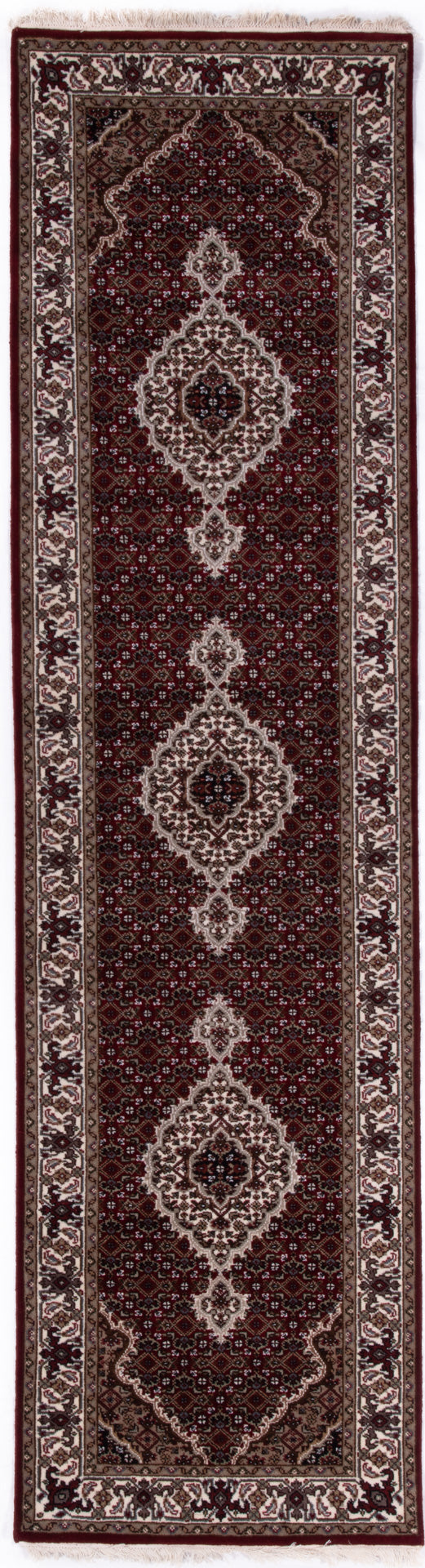 Indian Tabriz Runner Rug
