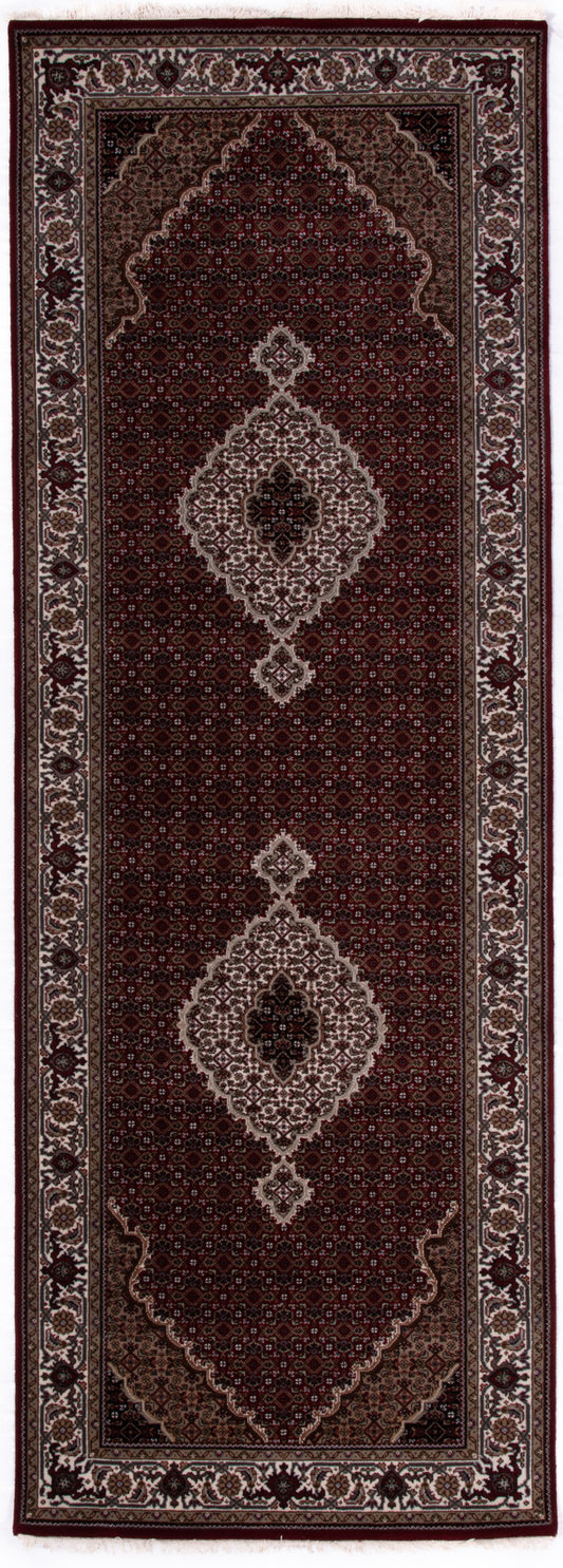 Indian Tabriz Runner Rug