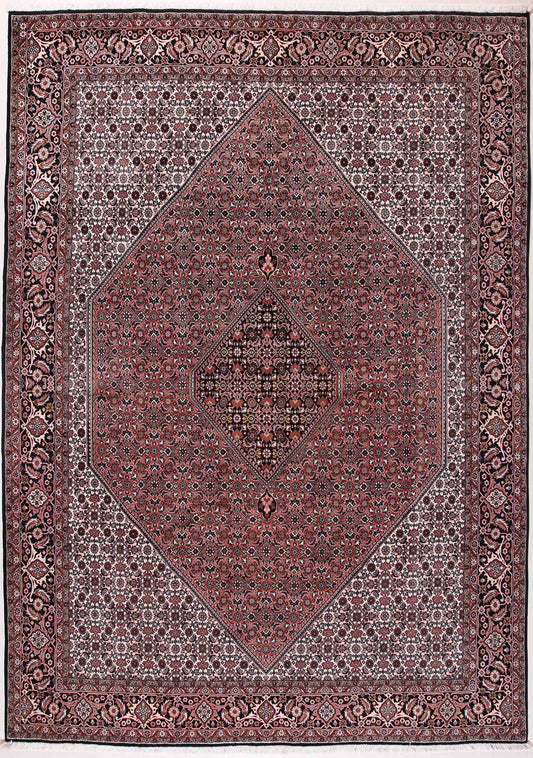 Semi-Antique Persian Bijar Rug