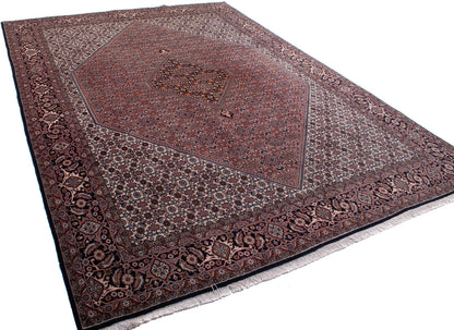 Semi-Antique Persian Bijar Rug
