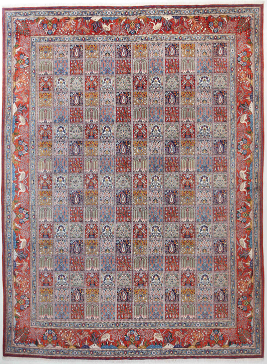 Semi-Antique Persian Moud Rug