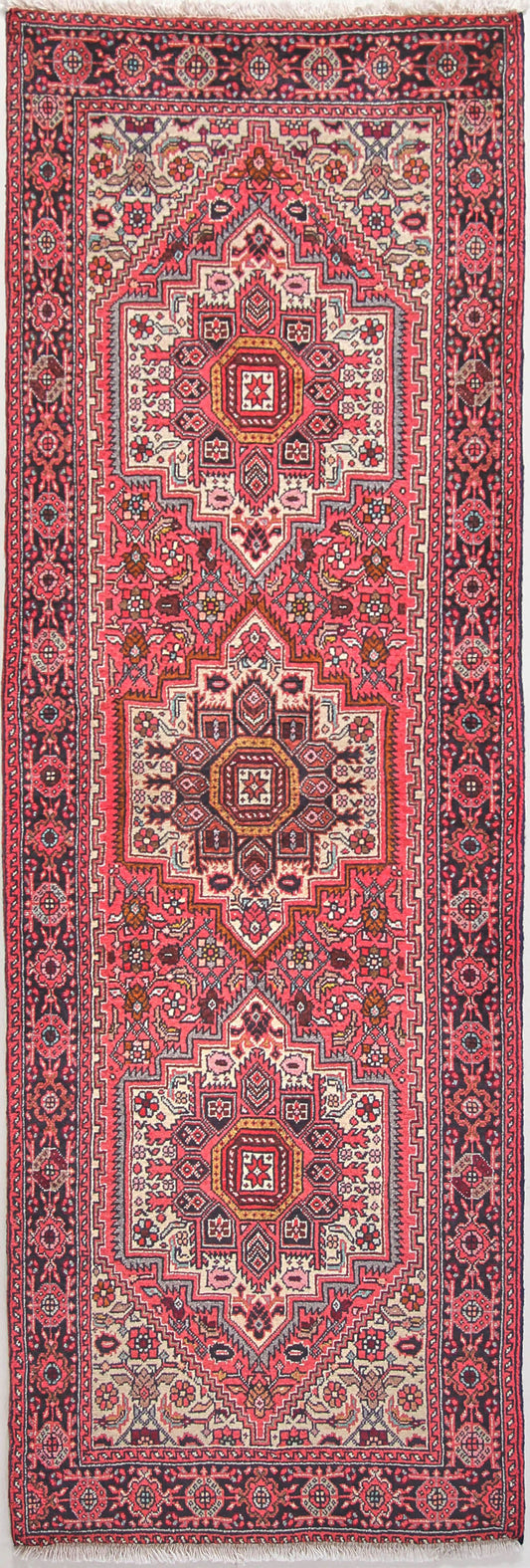 Persian Bijar Runner Rug