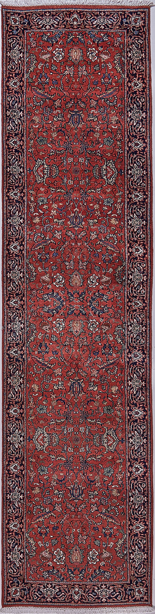 Indian Sarouk Runner Rug