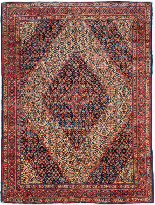 Semi-Antique Persian Moud Rug