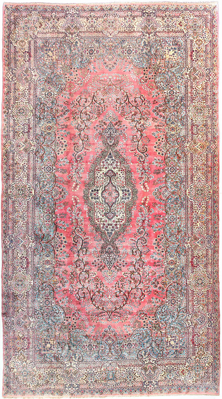 Persian Kerman Lavar Rug