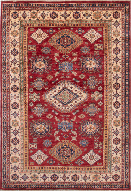 Afghan Super Kazak Rug