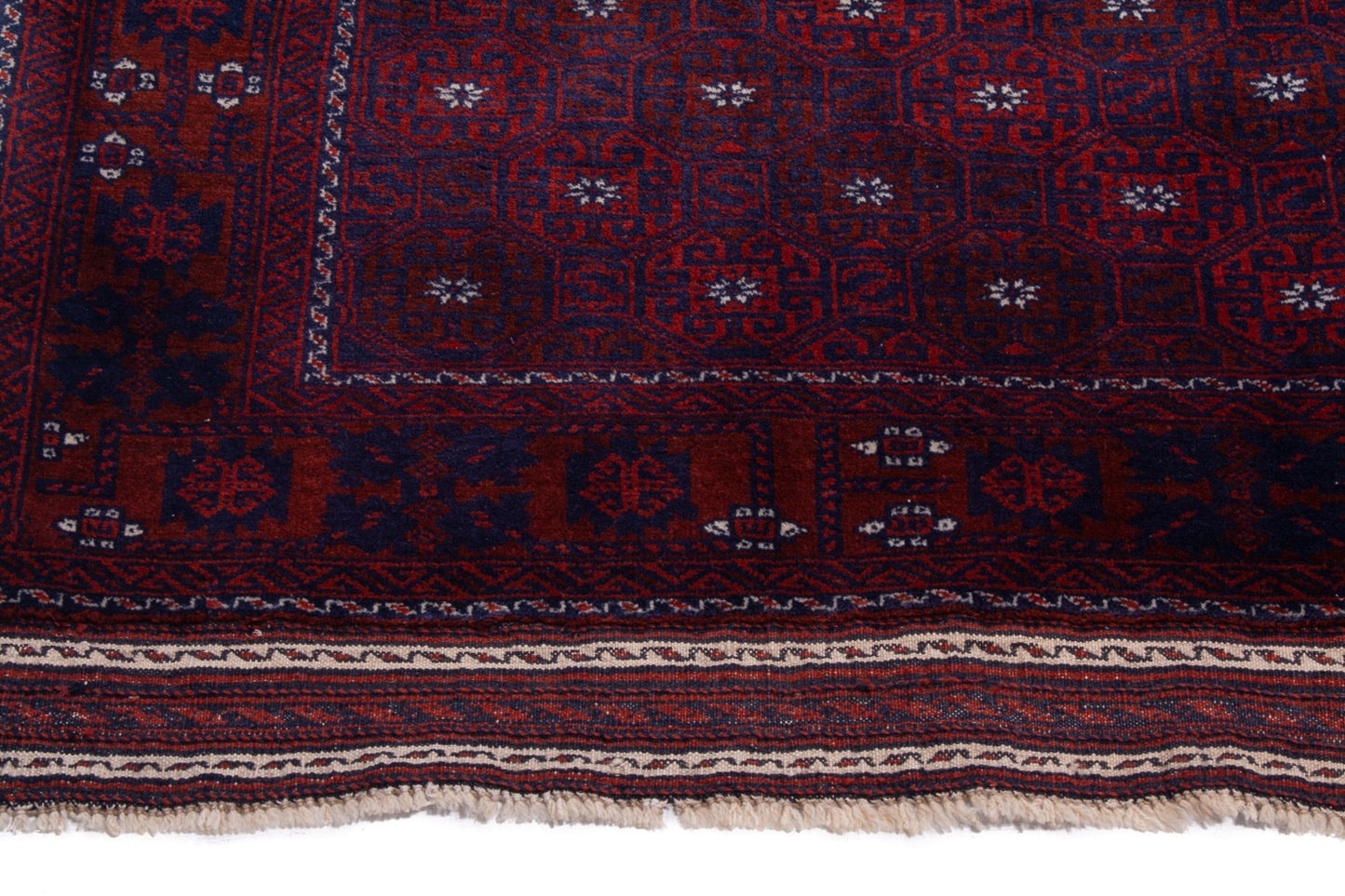 Semi-Antique Persian Turkmen Rug