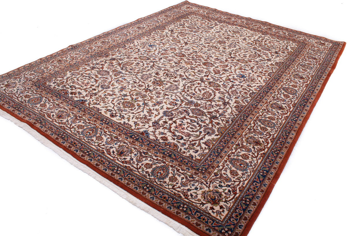 Hand-Knotted Indian Isfahan Rug - Ref: 3335 - 350 x 257cm – Little-Persia