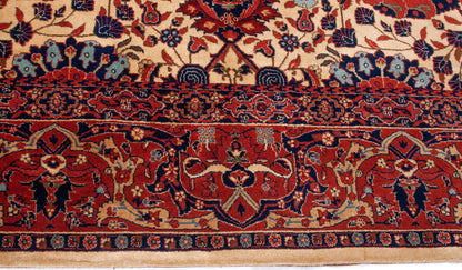 Semi-Antique Persian Sarouk Runner Rug
