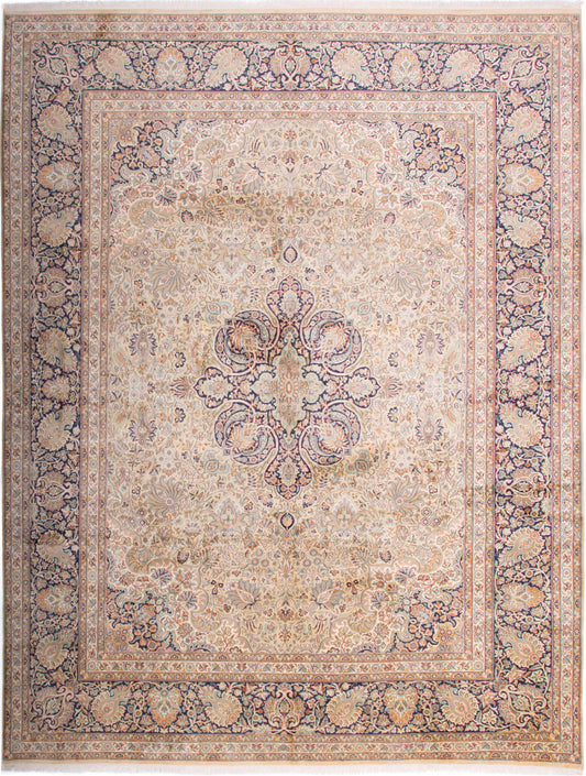 Indian Kashmir Silk Rug