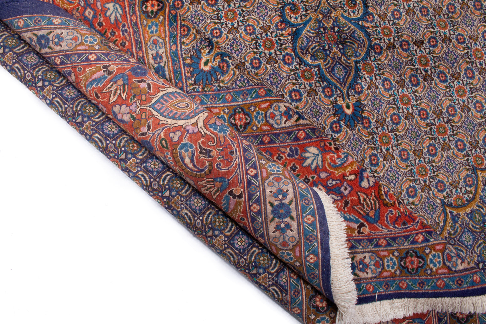 Hand-Knotted Persian Moud Rug - Ref: 3352 - 345 x 251cm – Little-Persia