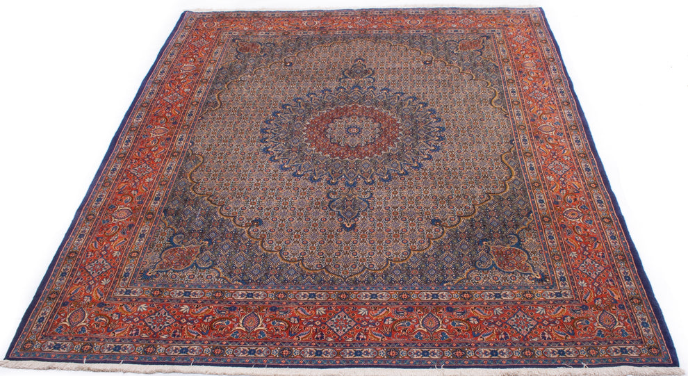 Hand-Knotted Persian Moud Rug - Ref: 3352 - 345 x 251cm – Little-Persia