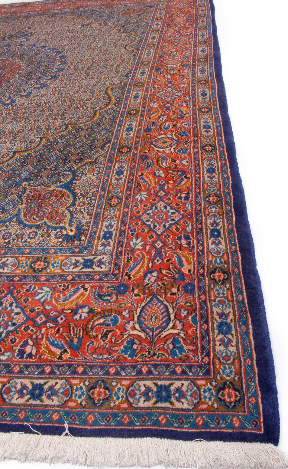 Moud Rug Hand-Knotted Persian Moud Rug - Ref: 3352 - 345 x 251cm – Little-Persia