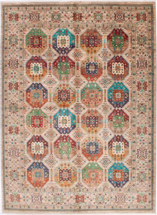 Afghan Super Kazak Rug