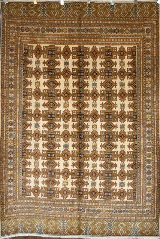 Semi-Antique Persian Turkman Rug