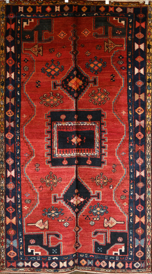 Semi-Antique Persian Lori Rug