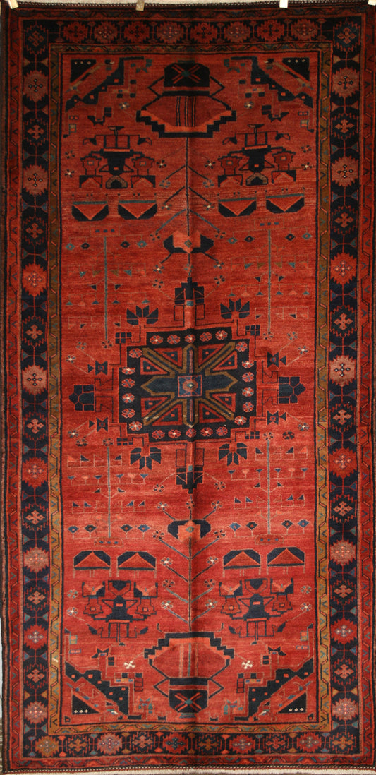 Semi-Antique Persian Lori Rug