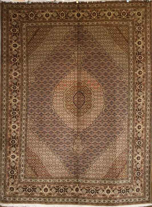 Persian Tabriz Wool & Silk Rug