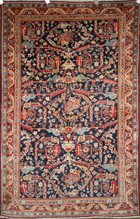 Antique Persian Meshkabad Rug