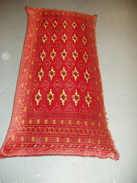 Semi-Antique Persian Turkman Cushion