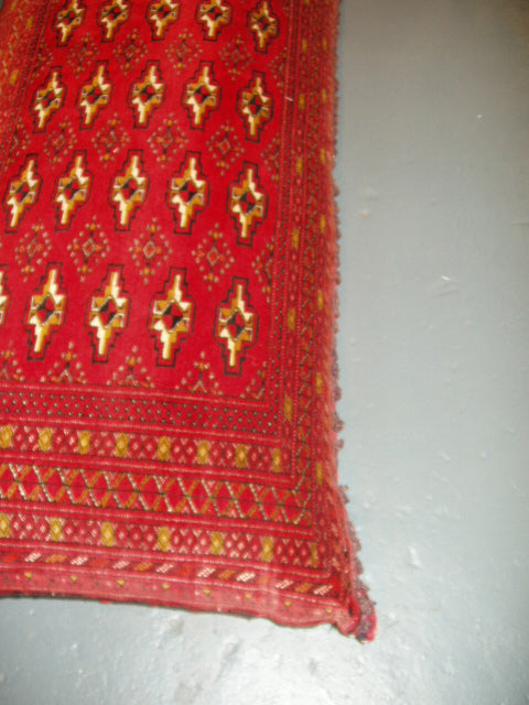Semi-Antique Persian Turkman Cushion