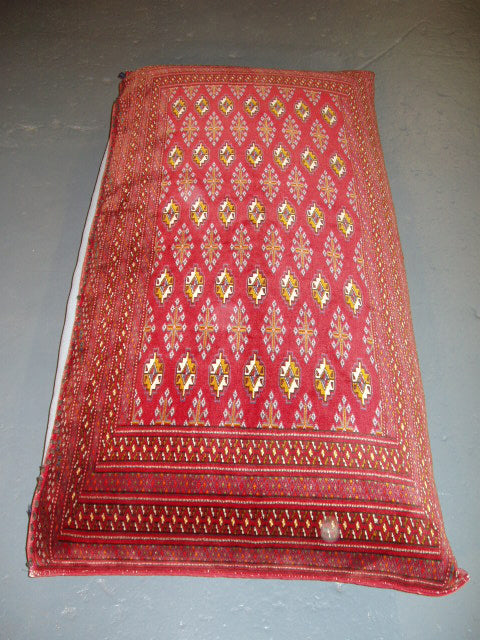 Semi-Antique Persian Turkman Cushion