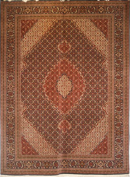 Persian Tabriz Wool & Silk Rug