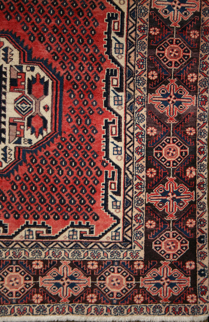 Semi-Antique Persian Sirjan Rug